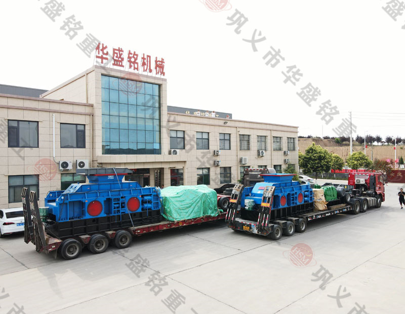 水泥廢料用什么破碎好？就用液壓對輥制砂機