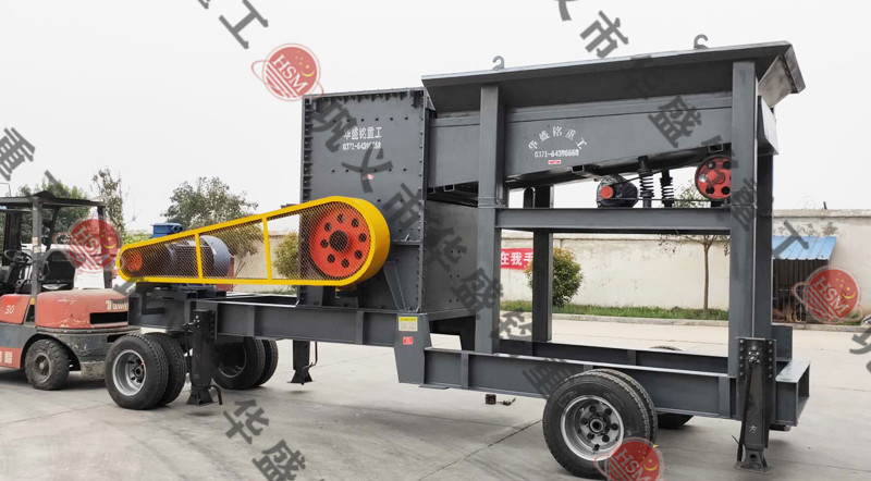 移動對輥制砂機(jī)處理鵝卵石怎么樣？多少錢一臺？